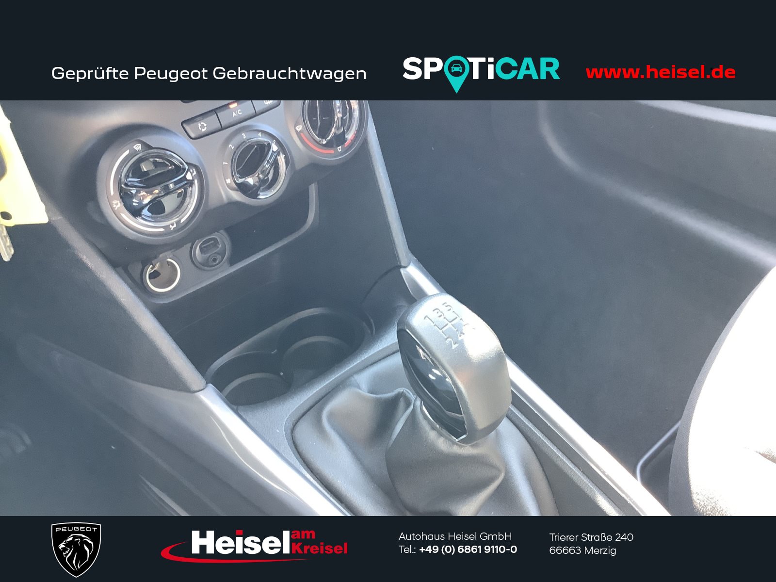 Foto 1 - PEUGEOT 2008 1.2 PureTech Active, platinum grau